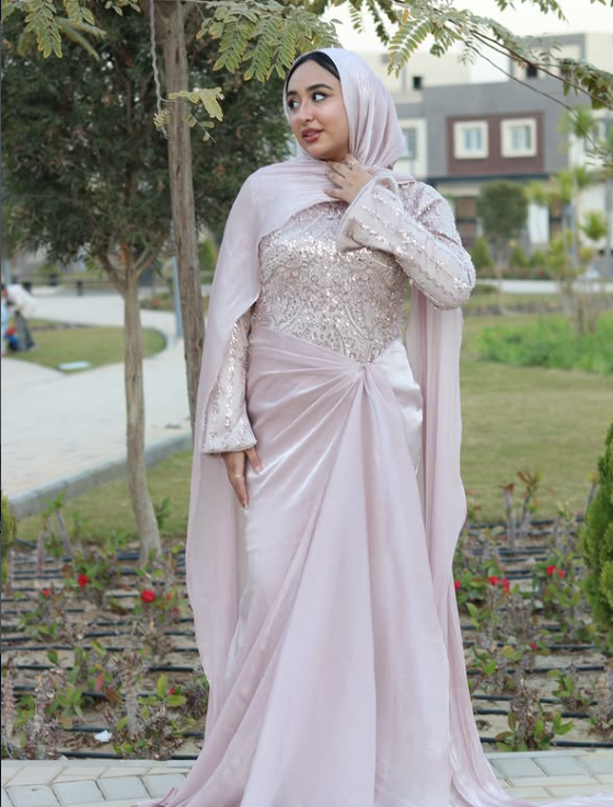Rose Handmade / crinckle Dress