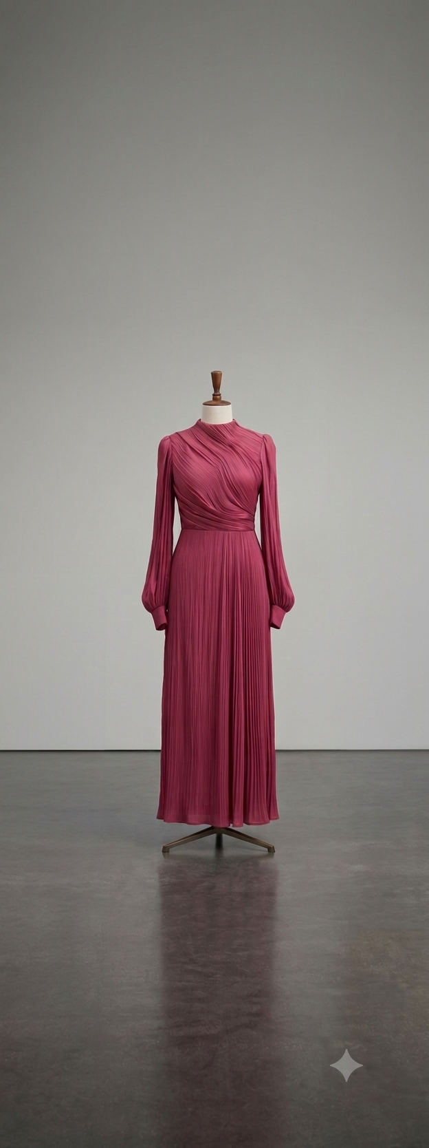Burgandy Crinckle model A